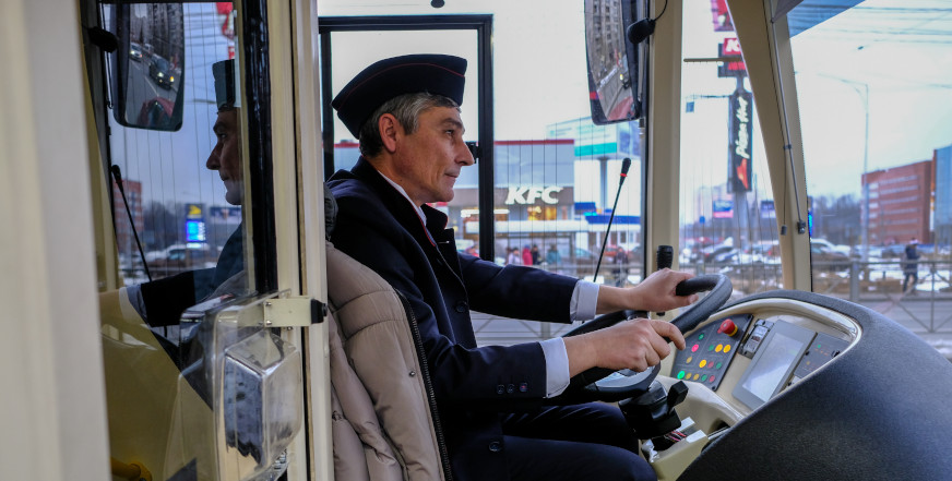 Водитель троллейбуса в Саранске